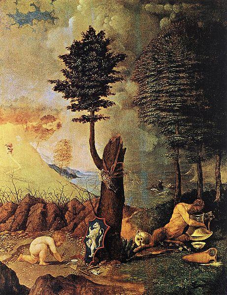 Lorenzo Lotto Allegory oil painting picture